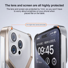 Frameless X-shaped Metal Phone Case