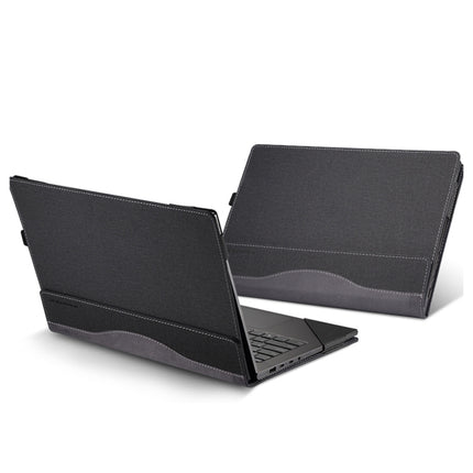 Leather Laptop Shockproof Protective Case, For HP Spectre X360 14 inch 14-ea / 14-ef, For HP Envy Laptop 14 inch 14t-eb / 14-eb, For HP Envy 16 inch 16-h, For HP Envy Laptop 17 inch 17-cr / 17-ch, For HP Envy X360 14 inch 14t-es / 14-es                ...