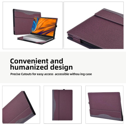 Leather Laptop Shockproof Protective Case, For HP Envy X360 14 inch 14-fa 2024, For HP Envy X360 14 inch 14-fc