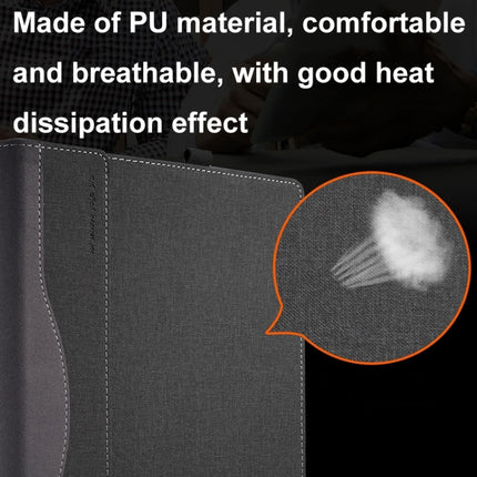 Leather Laptop Shockproof Protective Case, For HP Pavilion X360 Convertible 14-dy, For HP Pavilion Plus Laptop 14-eh / 14t-eh, For HP EliteBook 845 / 840 14 inch G11, For HP Elitebook 840 G7 / 845 G7 / G8, For HP Pavilion 14-ey                         ...