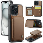 For iPhone 15 / Brown