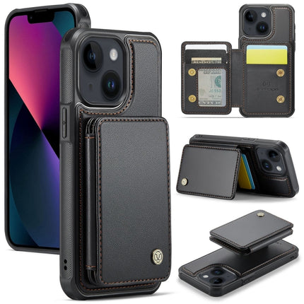 JEEHOOD J05 Business Magnetic Style RFID Leather Phone Case, For iPhone 13 Pro, For iPhone 13, For iPhone 12 / 12 Pro, For iPhone 12 Pro Max