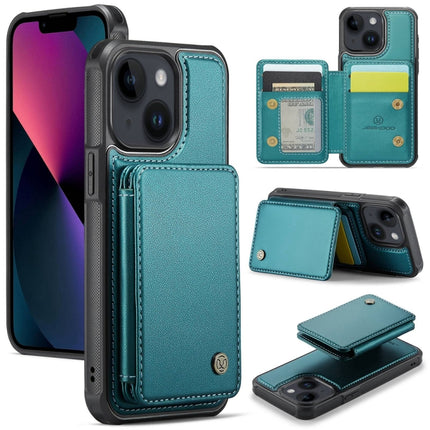 JEEHOOD J05 Business Magnetic Style RFID Leather Phone Case, For iPhone 13 Pro, For iPhone 13, For iPhone 12 / 12 Pro, For iPhone 12 Pro Max