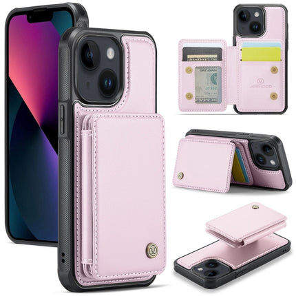 JEEHOOD J05 Business Magnetic Style RFID Leather Phone Case, For iPhone 13 Pro, For iPhone 13, For iPhone 12 / 12 Pro, For iPhone 12 Pro Max
