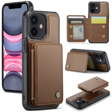 JEEHOOD J05 Business Magnetic Style RFID Leather Phone Case, For iPhone 11 Pro Max, For iPhone 11, For iPhone 11 Pro, For iPhone X / XS