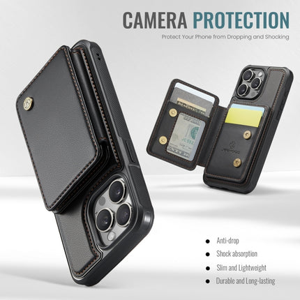 JEEHOOD J05 Business Magnetic Style RFID Leather Phone Case, For iPhone 11 Pro Max, For iPhone 11, For iPhone 11 Pro, For iPhone X / XS