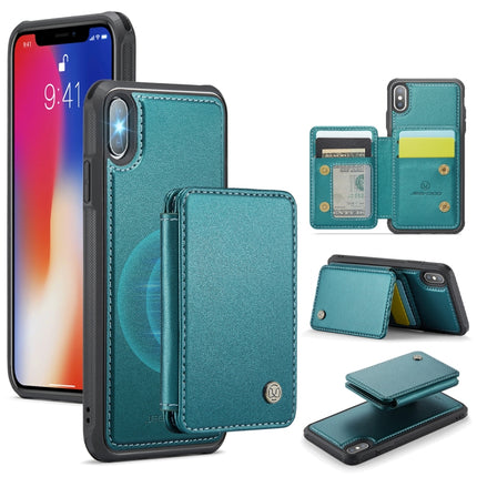 JEEHOOD J05 Business Magnetic Style RFID Leather Phone Case, For iPhone 11 Pro Max, For iPhone 11, For iPhone 11 Pro, For iPhone X / XS