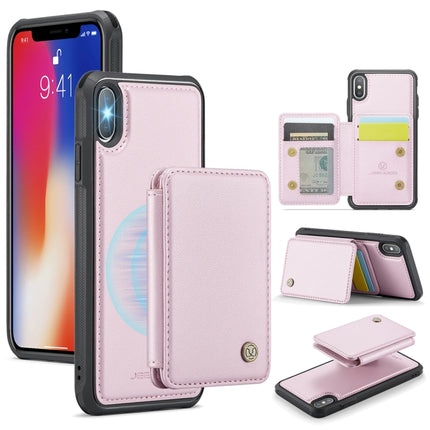 JEEHOOD J05 Business Magnetic Style RFID Leather Phone Case, For iPhone 11 Pro Max, For iPhone 11, For iPhone 11 Pro, For iPhone X / XS