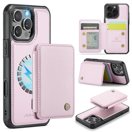 JEEHOOD J05 Business Magnetic Style RFID Leather Phone Case, For iPhone 17 Pro, For iPhone 17, For iPhone Air, For iPhone 16 Pro Max