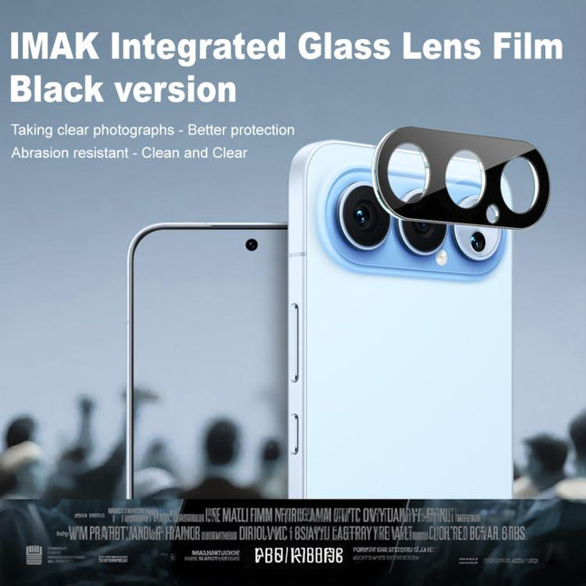 imak High Definition Integrated Glass Lens Film Black Version, For Honor 500 Pro 5G Global 155.8mm, For Honor 500 5G Global 155.8mm, For Honor Magic V Flip 2, For Honor 400 Smart 5G, For Honor X70i, For Honor 400 Pro Global 160.8mm, For Honor Power    ...