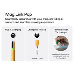 MOMAX TP10 Mag Link Pop Rainbow Touch Pen Capacitive Pen