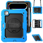 For iPad Pro 11 2025 / 2024 / Black+Light Blue