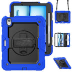 For iPad Air 11 2026 / 2025 / 2024 / Black+Dark Blue