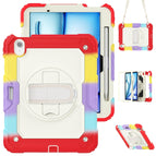 For iPad Air 11 2026 / 2025 / 2024 / Rainbow Red