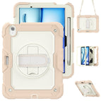 For iPad Air 11 2026 / 2025 / 2024 / Cream+Rose Gold
