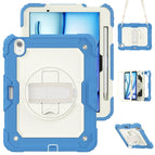 For iPad Air 11 2026 / 2025 / 2024 / Cream+Navy Blue