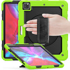 For iPad Pro 13 2025 / 2024 / Black+Yellow Green
