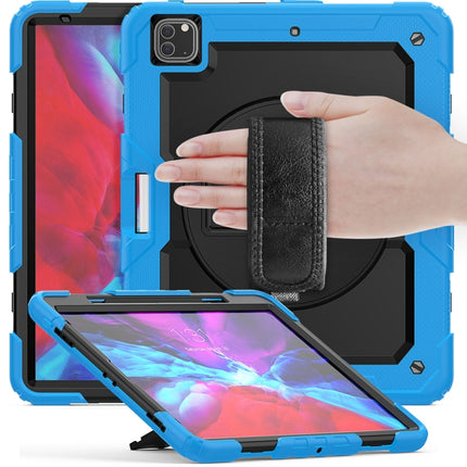 Lucky Wheel Grip Silicone Hybrid PC Tablet Case with Shoulder Strap, For iPad Pro 13 2025 / 2024