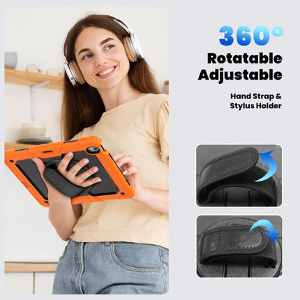 Lucky Wheel Grip Silicone Hybrid PC Tablet Case with Shoulder Strap, For iPad Air 13 2026 / 2025 / 2024