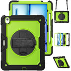 For iPad Air 13 2026 / 2025 / 2024 / Yellow Green+Black