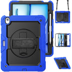 For iPad Air 13 2026 / 2025 / 2024 / Black+Dark Blue