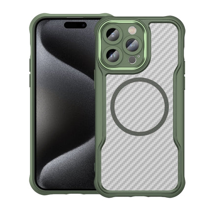 Carbon Fiber Texture MagSafe Translucent Phone Case, For iPhone 15, For iPhone 14 / 13, For iPhone 14 Pro, For iPhone 14 Pro Max, For iPhone 13 Pro Max, For iPhone 13 Pro
