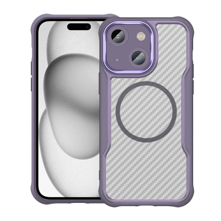 Carbon Fiber Texture MagSafe Translucent Phone Case, For iPhone 15, For iPhone 14 / 13, For iPhone 14 Pro, For iPhone 14 Pro Max, For iPhone 13 Pro Max, For iPhone 13 Pro