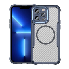 Carbon Fiber Texture MagSafe Translucent Phone Case, For iPhone 15, For iPhone 14 / 13, For iPhone 14 Pro, For iPhone 14 Pro Max, For iPhone 13 Pro Max, For iPhone 13 Pro, For iPhone 12, For iPhone 12 Pro Max