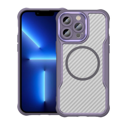 Carbon Fiber Texture MagSafe Translucent Phone Case, For iPhone 12, For iPhone 12 Pro Max, For iPhone 12 Pro, For iPhone 11 Pro Max, For iPhone 11, For iPhone 11 Pro