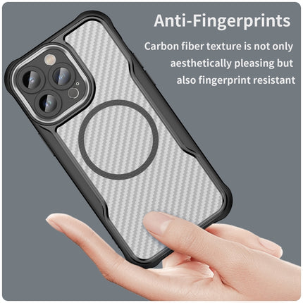 Carbon Fiber Texture MagSafe Translucent Phone Case, For iPhone 12, For iPhone 12 Pro Max, For iPhone 12 Pro, For iPhone 11 Pro Max, For iPhone 11, For iPhone 11 Pro