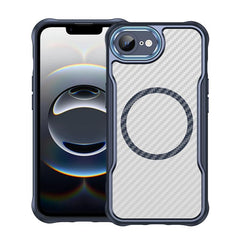 Carbon Fiber Texture MagSafe Translucent Phone Case, For iPhone 16 Pro Max, For iPhone 16 Pro, For iPhone 16 Plus, For iPhone 16, iPhone 16e, For iPhone 15 Pro Max, For iPhone 15 Pro, For iPhone 15 Plus / 14 Plus