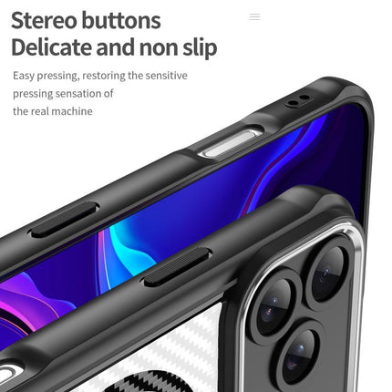 Carbon Fiber Texture MagSafe Translucent Phone Case, For iPhone 17 Pro Max, For iPhone 17 Pro, For iPhone 17, For  iPhone Air, For iPhone 16e, For iPhone 16 Pro Max