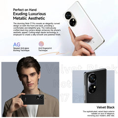 Ulefone Note 17 Pro, Screen Fingerprint, 6.78 inch Android 13 MediaTek Helio G99 MTK6789 Octa Core, NFC, Network: 4G