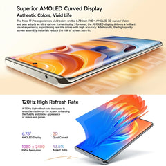 Ulefone Note 17 Pro, Screen Fingerprint, 6.78 inch Android 13 MediaTek Helio G99 MTK6789 Octa Core, NFC, Network: 4G, 12GB+256GB