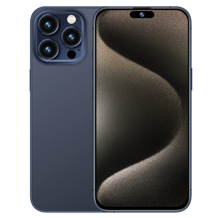 i15 Pro Max / Q5A, Pantalla de 6.5 pulgadas, Identificación facial, Android 10 MTK6762 Octa Core, OTG, NFC, Red: 4G, Dual SIM, 6GB+128GB