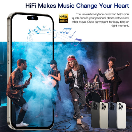 i15 Pro Max / Q5, 6.5 inch Screen, Face Identification, Android 8.1 MTK6580P Quad Core, Network: 3G, Dual SIM, 2GB+16GB