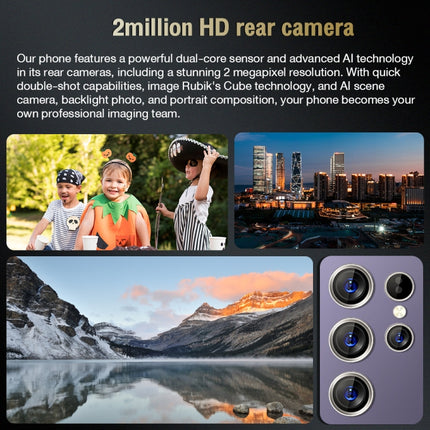 S24 Ultra / C24, 6.8 inch Screen, Android 8.1 7731E Quad Core, Network: 3G, OTG, Dual SIM, 2GB+16GB