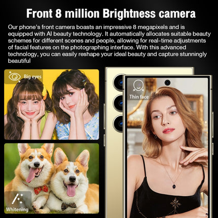 S24 Ultra / L26A, 6.75 inch Screen, Android 8.1 MTK6753 Octa Core, Network: 4G, Dual SIM, 3GB+64GB