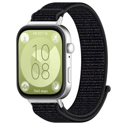 Nylon Loop Hook and Loop Fastener Watch Band, For Huawei Watch Fit3