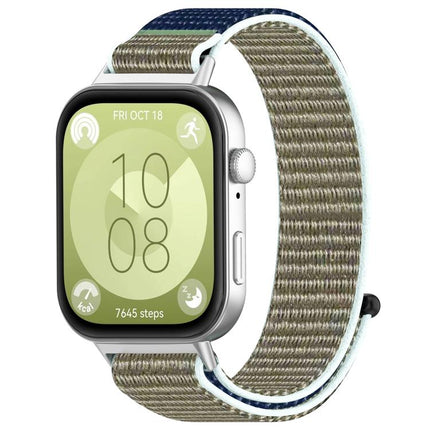 Nylon Loop Hook and Loop Fastener Watch Band, For Huawei Watch Fit3