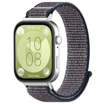 Nylon Loop Hook and Loop Fastener Watch Band, For Huawei Watch Fit3