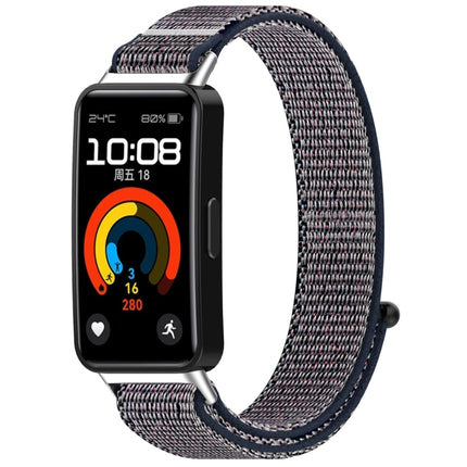 Nylon Loop Hook and Loop Fastener Watch Band, For Huawei Band 10 / 9 / 8