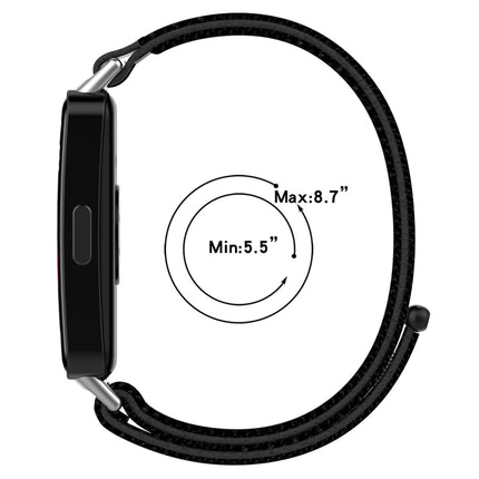 Nylon Loop Hook and Loop Fastener Watch Band, For Huawei Band 10 / 9 / 8