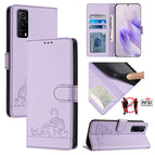 For vivo Y72 5G / iQOO Z3 / Y52 5G / Purple