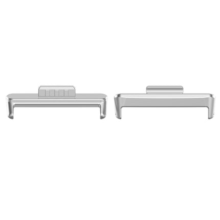20mm 1 Pair Stainless Steel Metal Watch Band Connector, For Huawei Watch Fit3