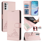 For Motorola Moto G52 4G/G82 5G/G71s 5G / Pink