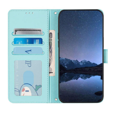 Cat Rat Embossed Pattern RFID Leather Phone Case with Lanyard, For Motorola Moto G06 4G, For Motorola Edge 60 Pro / 60s Pro 5G, For Motorola Edge 60 Fusion, For Motorola Moto G15 / G15 Power