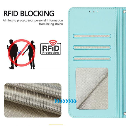 Cat Rat Embossed Pattern RFID Leather Phone Case with Lanyard, For Motorola Moto G06 4G, For Motorola Edge 60 Pro / 60s Pro 5G, For Motorola Edge 60 Fusion, For Motorola Moto G15 / G15 Power