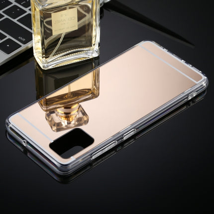 TPU + Acrylic Luxury Plating Mirror Phone Case Cover, For Samsung Galaxy A51, For Samsung Galaxy A80