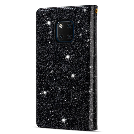 Multi-card Slots Starry Sky Laser Carving Glitter Zipper Horizontal Flip Leather Case with Holder & Wallet & Lanyard, For Huawei Mate 20 Pro, For Huawei P20 lite, For Huawei P20, For Huawei P30